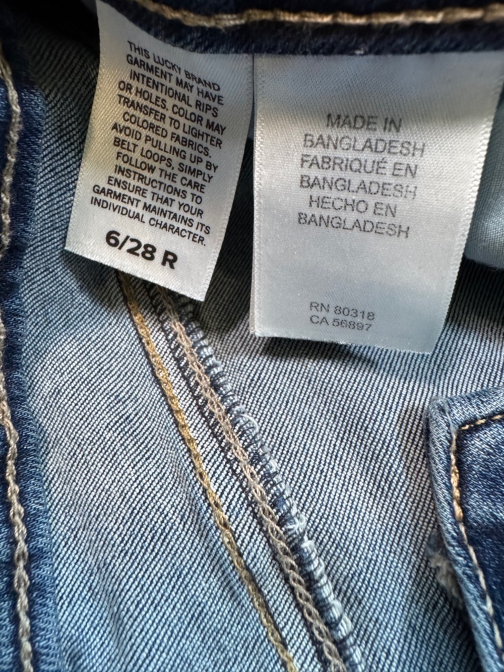 Lucky Brand Low Rise Skinny Lolita Jeans - Size 6 / 28 - Picture 10 of 12